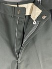 Us Army Green Vintage Trousers Men High Rise Stripe 34 Reg 1950 s