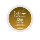 Cafe Escapes Chai Latte  Keurig K-cup Pod  72 Count