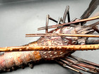 Japanese Articulated Lobster Jizai Okimono Red Copper Signed Hiromo Meiji Period