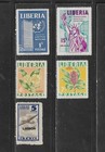 24 Mint Liberia Stamps