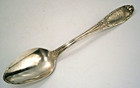 Set Of 4 Pure Coin Silver Tablespoon By William Leonard Pitkin  1830-1895 
