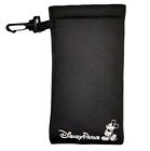 Disney Parks Black Neoprene Mickey Mouse Sunglass Case New