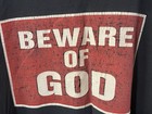 Vintage 1994 Marilyn Manson    beware Of God       the Lord Is A Shepherd    Black T