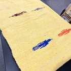 Vintage Molina Indian Blanket Mexico Thunder Birds 44    X 75     Southwestern