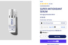 Obagi Medical Super Antioxidant Serum New In Box 1oz
