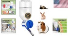 Durable 10 2oz Water Feeder For Ferrets  Bunnies   Hamsters - Easy Installation