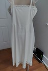 Ladies Vtg  Slip  1960 s Shadowline  New  Ivory Color  Sz 36 Tall