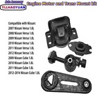 Engine Motor Mount Kit - Complete Set Of 4 For 2007-2012 Nissan Versa 1 8l   200