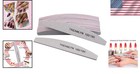 Salon Quality 10 Count Nail Files - Double Sided Grit For Home Manicures