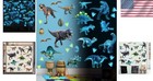 Glow In The Dark Dinosaur Wall Decals Stickers For Kids Bedroom Nursery Decor