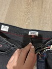Tommy Jeans Women s Black Denim Cutoff Shorts Size 27 5-pocket Solid