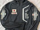 Asics Japan Wrestling Team Issued Hoodie L Rare Black Jpn National Gear Jacket