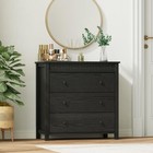    3 Drawer Dresser Large Wood Chest Of Drawers Modern Storage Cabinet For Bedroom