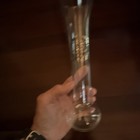 25th Anniversary Pilsner Beer Glass Breweriana Commemorative Vintage