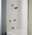 Adler Double Handle Traditional Tub And Shower Trim Package With Single Function