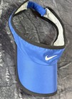 Nike Featherlight Dri Fit Blue Athletic Running Golf Tennis Adjustable Visor Hat