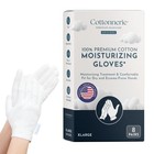 8 Pairs Moisturizing Cotton Gloves For Dry Hands - Overnight Hand Care  X-large