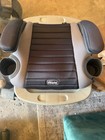 Chicco Backless Booster Car Seat Black Forward Facing W  Cup Holders Armrests