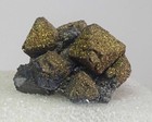 Octohedral Galena With Pyrite   Calcite From The Mason Collection  m536 