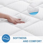 Quilted Mattress Protector Fitted Bed Cover Microfiber Mattress Pad Protector