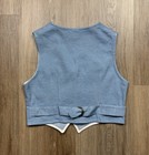 50s Vintage Lurrie Pizer Studded Rockabilly Vest Youth Toddler Western Denim