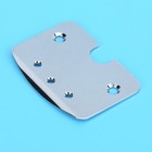 Guitar Neck Plate Metal Replacement For 3   string Cigar Box Musical Instrumen Hpt