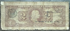 El Salvador Scarce 2 Colones Serie Aa 1960 W  Irre Borders The Last Diosa Design