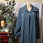 Rolex Rare Vintage  Green Trenchcoat Xl