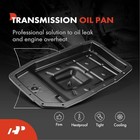 Transmission Oil Pan With Drain Plug Compatible With Ford 6r80 6-speed