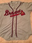 Mississippi Braves Aa Game Worn Used Jersey  32 Atlanta Braves Milb Sz 48 Mlb