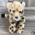 Fao Schwarz Realistic Cheetah Leopard Cub Plush 10    Stuffed Animal Soft