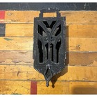 Antique Art Deco Door Peephole   Knocker The Griswold Co  Dura Steel