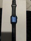 Apple Watch Series 3 38mm Space Gray Aluminum Case Black Sport Band
