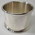 Vtg Vintage Gorham Sterling Silver W10 Napkin Ring Mono