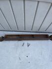 Antique vtg Singer Treadle Sewing Machine Cabinet Front Pull Down Wood Drawer