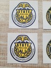  4  Piece Lot - Police Fta Stfa F o p  - Uv Transfer Waterproof Vinyl 
