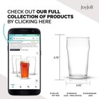 Beer Pint Glasses Set Of 4 19 Oz Large Crystal Glassware Kit Clear
