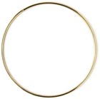 Metal Macrame Ring 5  Gold