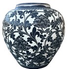 Large Chinese Cizhou Painted Porcelain Vase