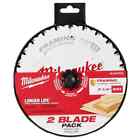 Milwaukee 48-40-0722 7-1 4 24t Framing Circular Saw Blades 2pk