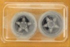 Cox Ferrari Front Mag Wheels  9410 Vintage 1 Pair 1 24 Original Nos