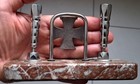 Presentation Iron Cross 1918 Wwi German Imperial Prussian Officer Desk Organiser