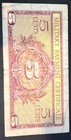 1961 U s  5 Cents Military Payment Certificate Series 591  lady Liberty 