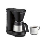 Cuisinart Dcc-5570 5-cup Coffeemaker With Stainless Steel Carafe Removable - New