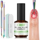 Gel Nail Polish Remover  5pcs Gel Polish Remover Kit For Nails  Gel Remover Kit