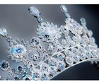 6 5cm Tall Cz Crystal Wedding Bridal Queen Princess Prom Tiara Crown For Women