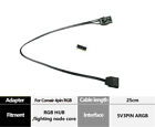 For Corsair Rgb Fan  4-pin  To Asus Aura msi Mystic Light A-rgb Adapter Cable Us