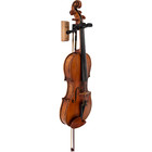 Hercules Dsp57wb Auto Grip Violin viola Wall Mount Hanger With Bow Holder