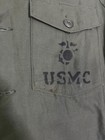 1970s Og 107 P64 Utility Shirt Usmc Stencil