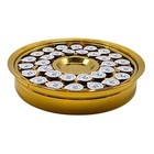 Gold Communion Tray Stainless Steel 32-cup Ware - Premium For Churches